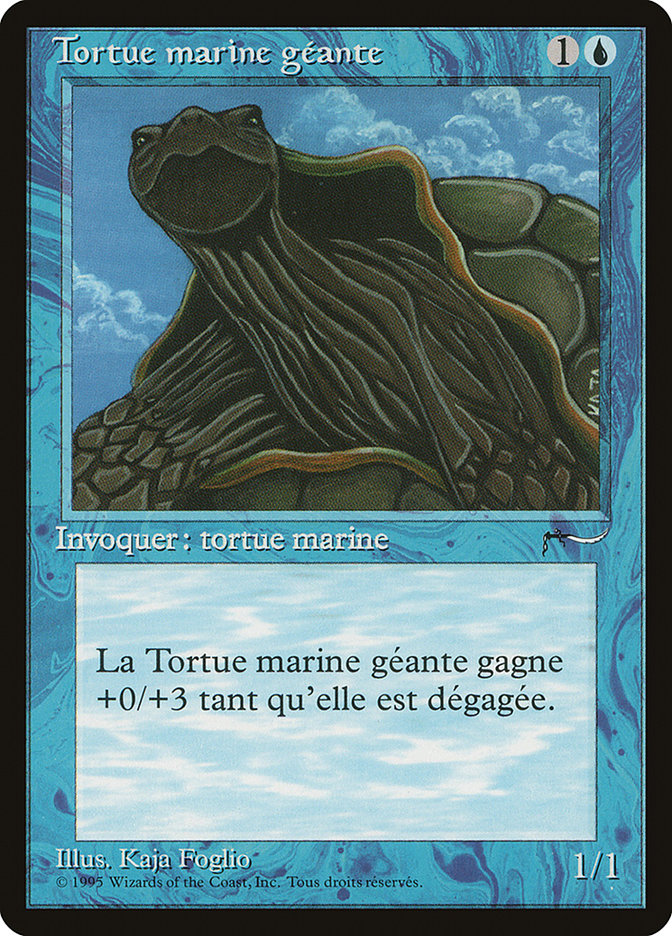 Giant Tortoise (French) - "Tortue marine geante" [Renaissance] | Clutch Gaming