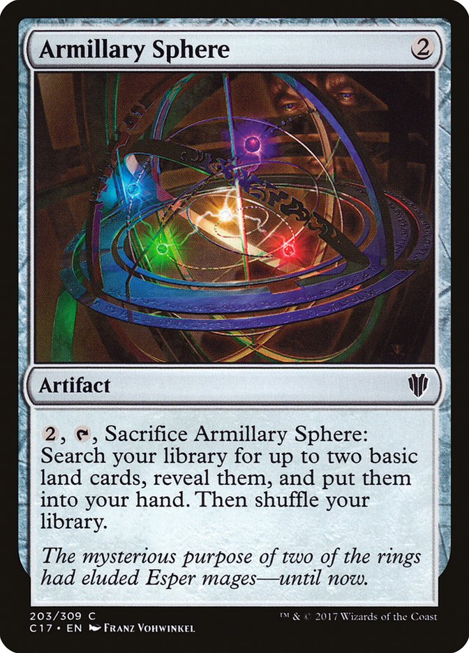 Armillary Sphere [Commander 2017] | Clutch Gaming