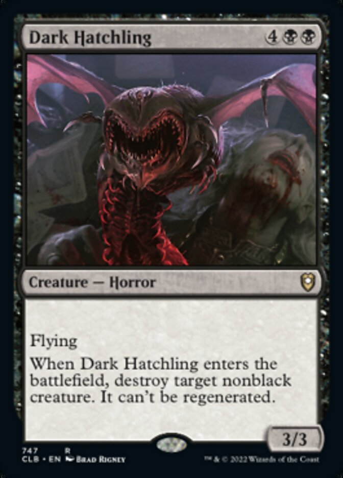 Dark Hatchling [Commander Legends: Battle for Baldur's Gate] | Clutch Gaming