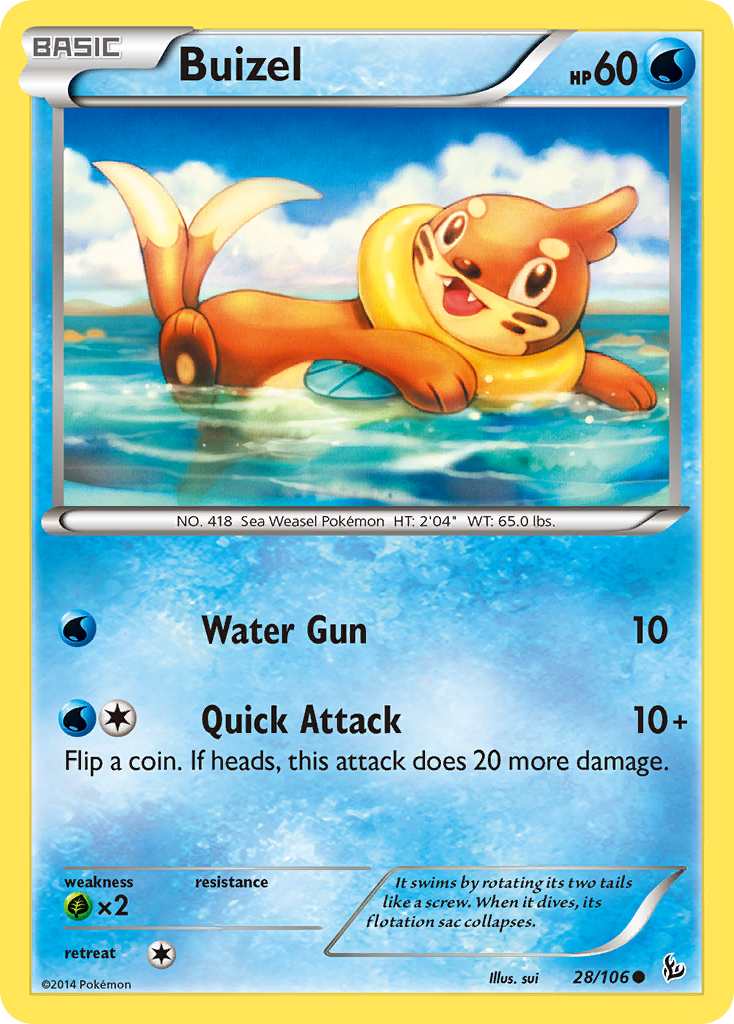 Buizel (28/106) [XY: Flashfire] | Clutch Gaming