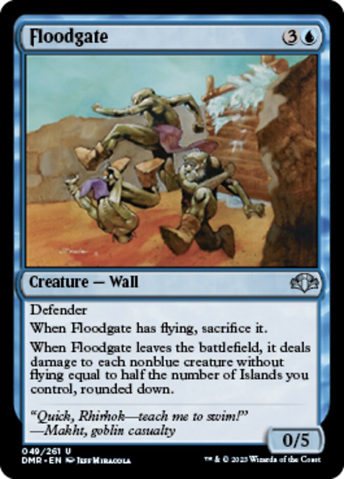 Floodgate [Dominaria Remastered] | Clutch Gaming