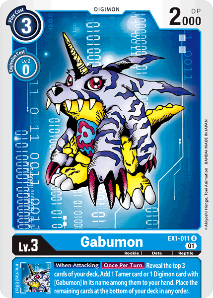 Gabumon [EX1-011] [Classic Collection] | Clutch Gaming