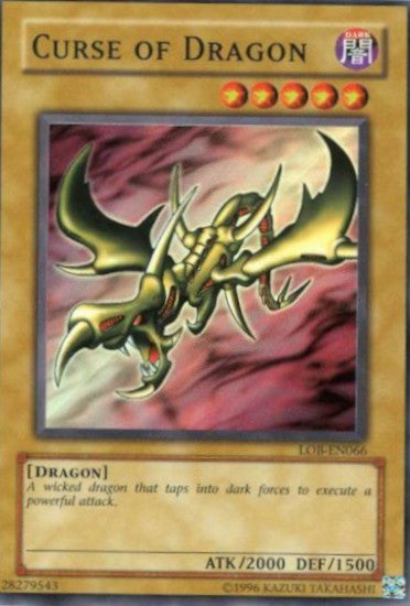 Curse of Dragon [LOB-EN066] Super Rare | Clutch Gaming