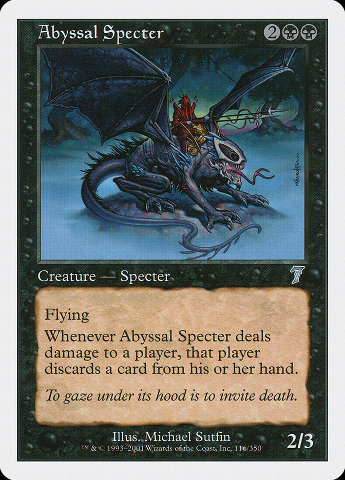 Abyssal Specter [Seventh Edition] | Clutch Gaming