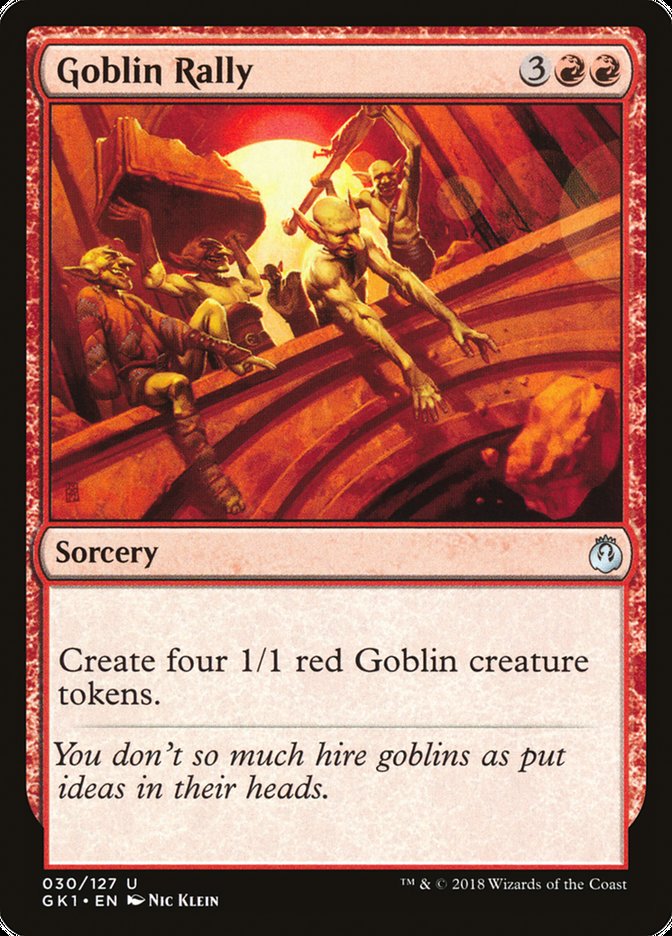 Goblin Rally [Guilds of Ravnica Guild Kit] | Clutch Gaming