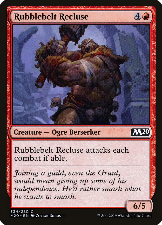 Rubblebelt Recluse [Core Set 2020] | Clutch Gaming