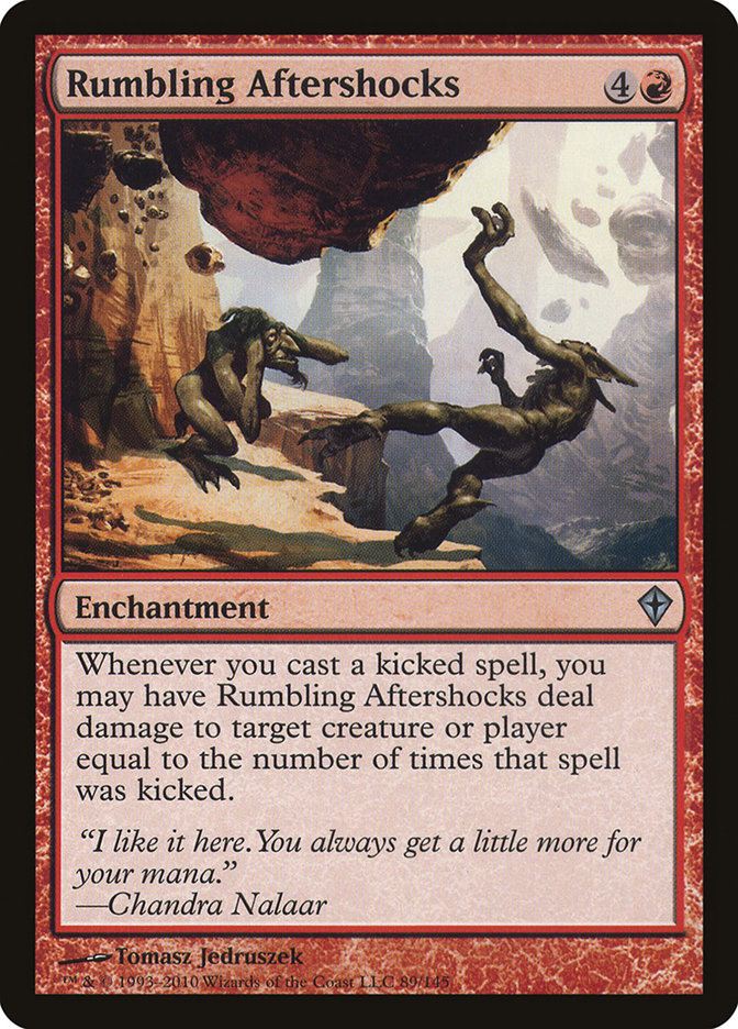 Rumbling Aftershocks [Worldwake] | Clutch Gaming