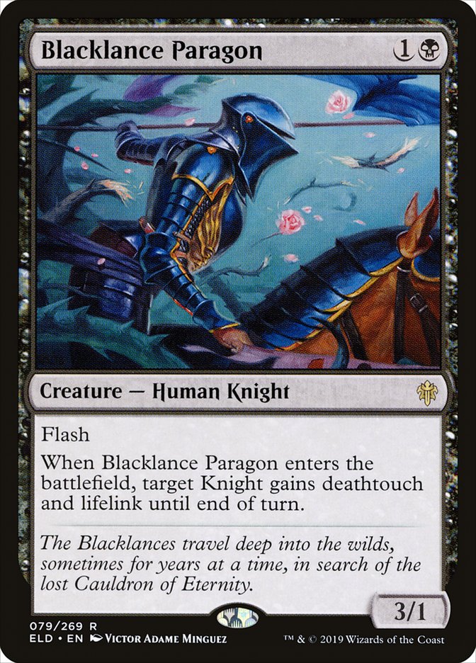 Blacklance Paragon [Throne of Eldraine] | Clutch Gaming