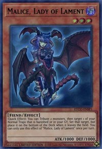 Malice, Lady of Lament (UR) [ETCO-ENSP1] Ultra Rare | Clutch Gaming