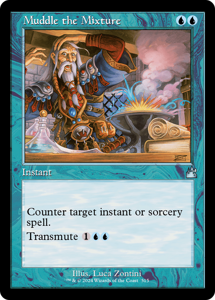Muddle the Mixture (Retro Frame) [Ravnica Remastered] | Clutch Gaming