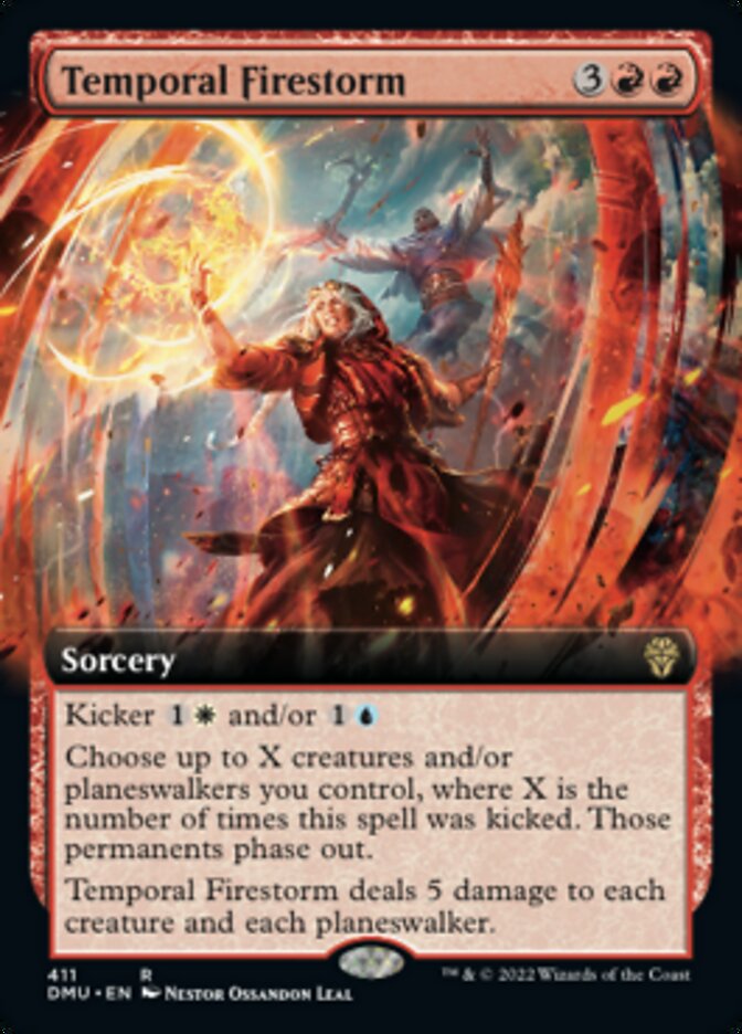 Temporal Firestorm (Extended Art) [Dominaria United] | Clutch Gaming