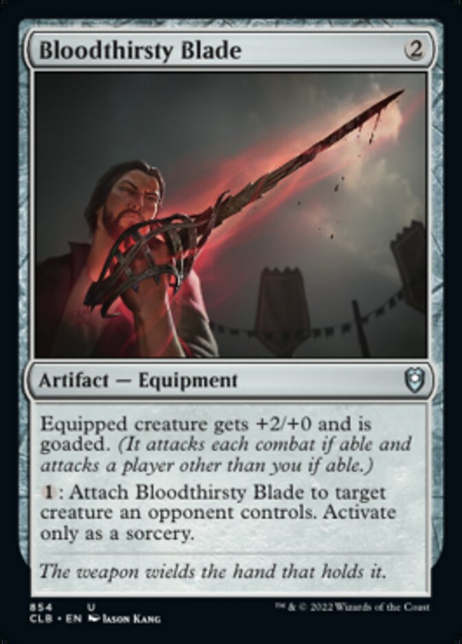 Bloodthirsty Blade [Commander Legends: Battle for Baldur's Gate] | Clutch Gaming