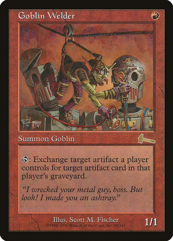 Goblin Welder [Urza's Legacy] | Clutch Gaming