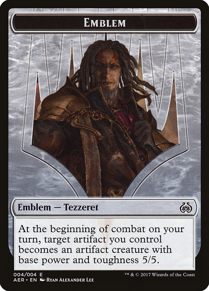 Tezzeret the Schemer Emblem [Aether Revolt Tokens] | Clutch Gaming