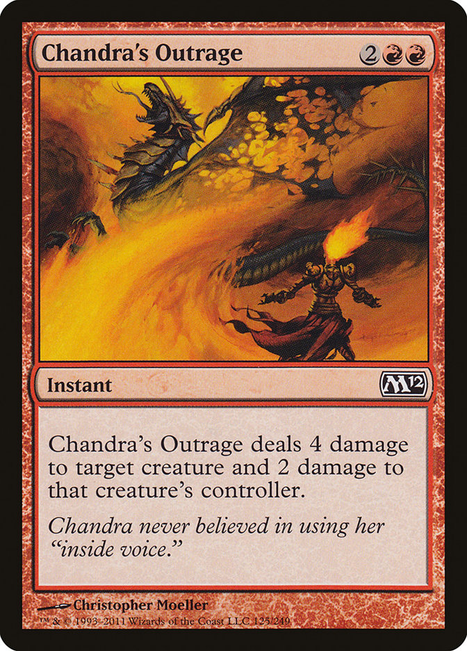 Chandra's Outrage [Magic 2012] | Clutch Gaming