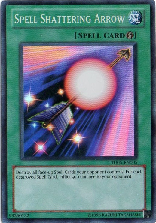 Spell Shattering Arrow [TU05-EN005] Super Rare | Clutch Gaming