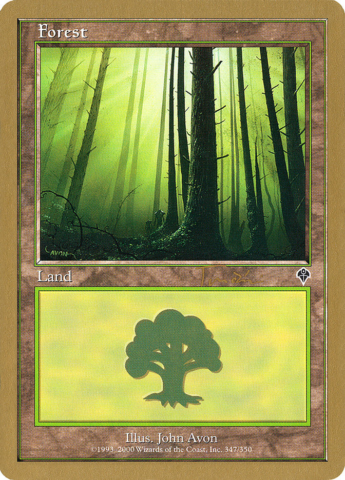 Forest (jt347) (Jan Tomcani) [World Championship Decks 2001] | Clutch Gaming