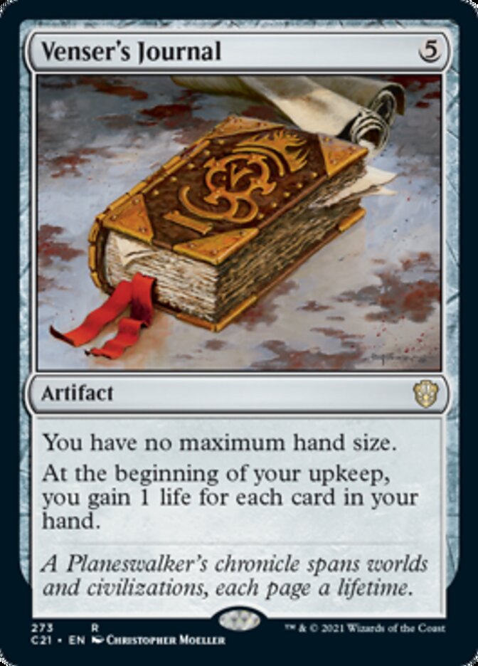 Venser's Journal [Commander 2021] | Clutch Gaming