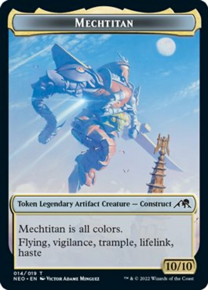 Mechtitan Token [Kamigawa: Neon Dynasty Tokens] | Clutch Gaming