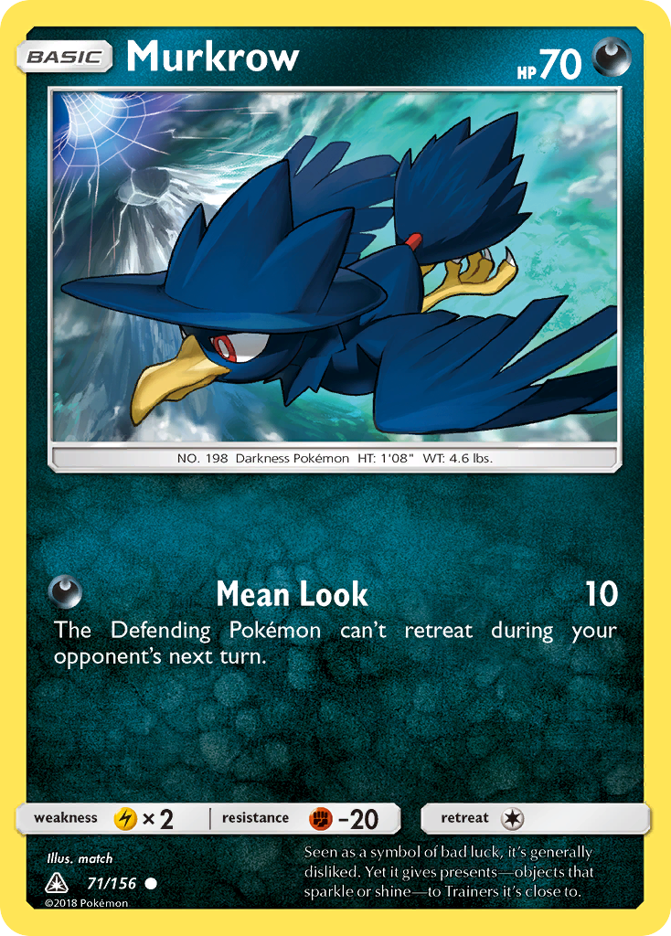 Murkrow (71/156) [Sun & Moon: Ultra Prism] | Clutch Gaming