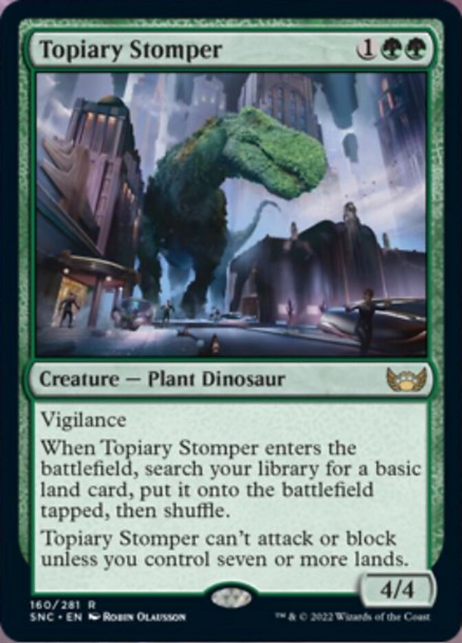 Topiary Stomper [Streets of New Capenna] | Clutch Gaming