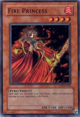 Fire Princess [LON-EN034] Super Rare | Clutch Gaming