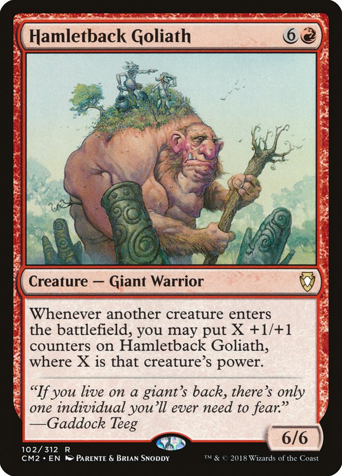 Hamletback Goliath [Commander Anthology Volume II] | Clutch Gaming