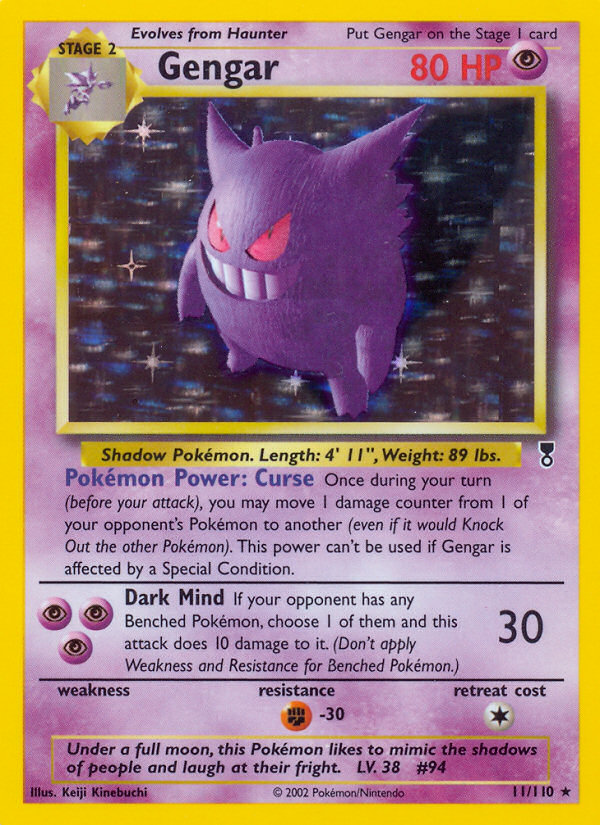 Gengar (11/110) [Legendary Collection] | Clutch Gaming