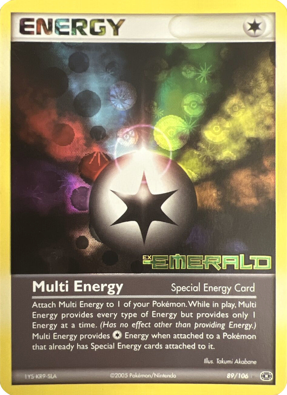 Multi Energy (89/106) (Stamped) [EX: Emerald] | Clutch Gaming