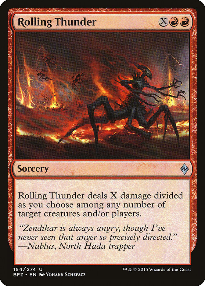 Rolling Thunder [Battle for Zendikar] | Clutch Gaming