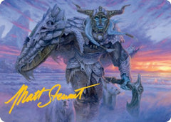 Frost Giant Art Card (Gold-Stamped Signature) [Dungeons & Dragons: Adventures in the Forgotten Realms Art Series] | Clutch Gaming