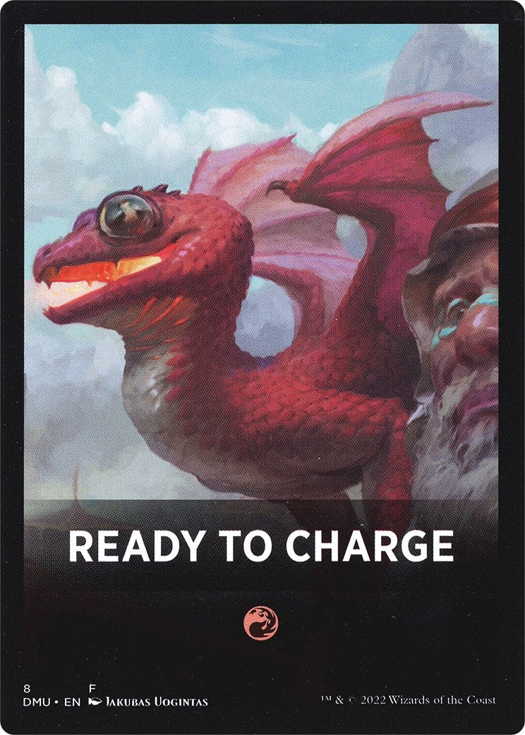 Ready to Charge Theme Card [Dominaria United Tokens] | Clutch Gaming