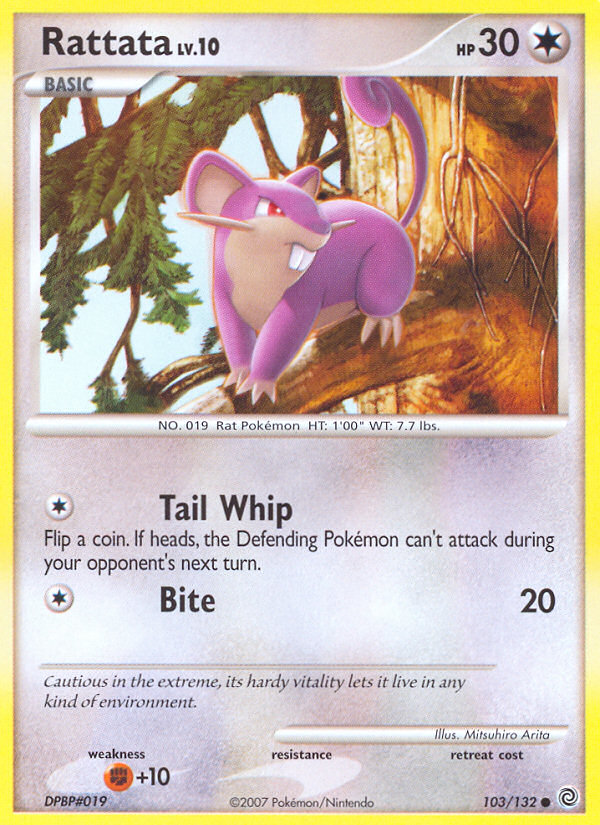 Rattata (103/132) [Diamond & Pearl: Secret Wonders] | Clutch Gaming