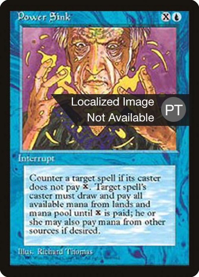 Power Sink [Fourth Edition (Foreign Black Border)] | Clutch Gaming