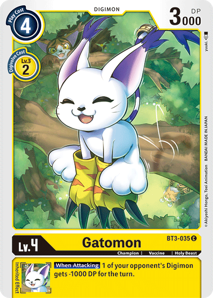 Gatomon [BT3-035] [Release Special Booster Ver.1.5] | Clutch Gaming