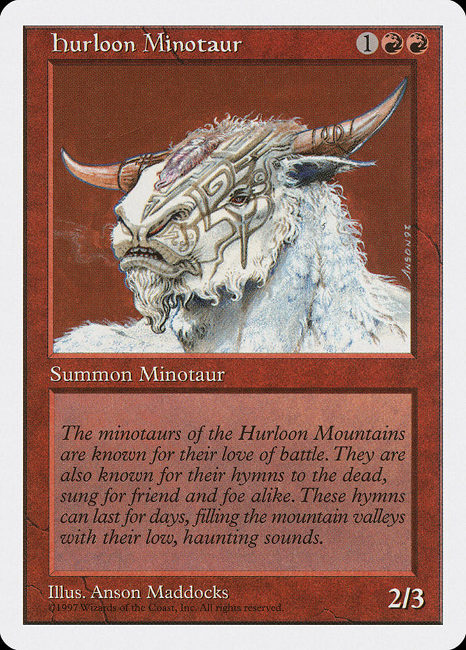 Hurloon Minotaur [Fifth Edition] | Clutch Gaming