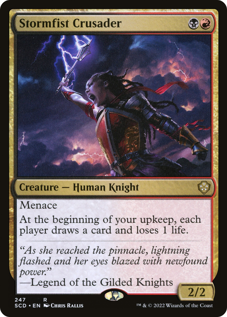 Stormfist Crusader [Starter Commander Decks] | Clutch Gaming