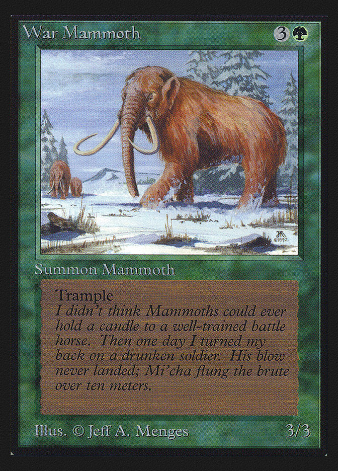 War Mammoth [International Collectors' Edition] | Clutch Gaming