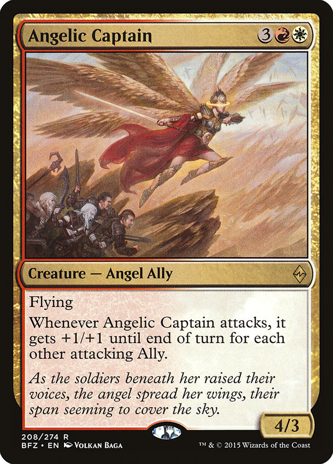 Angelic Captain [Battle for Zendikar] | Clutch Gaming