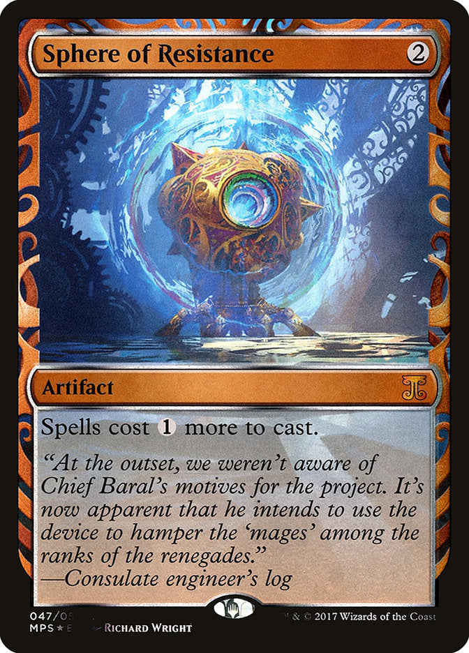 Sphere of Resistance [Kaladesh Inventions] | Clutch Gaming