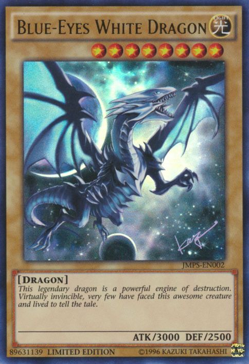 Blue-Eyes White Dragon [JMPS-EN002] Ultra Rare | Clutch Gaming