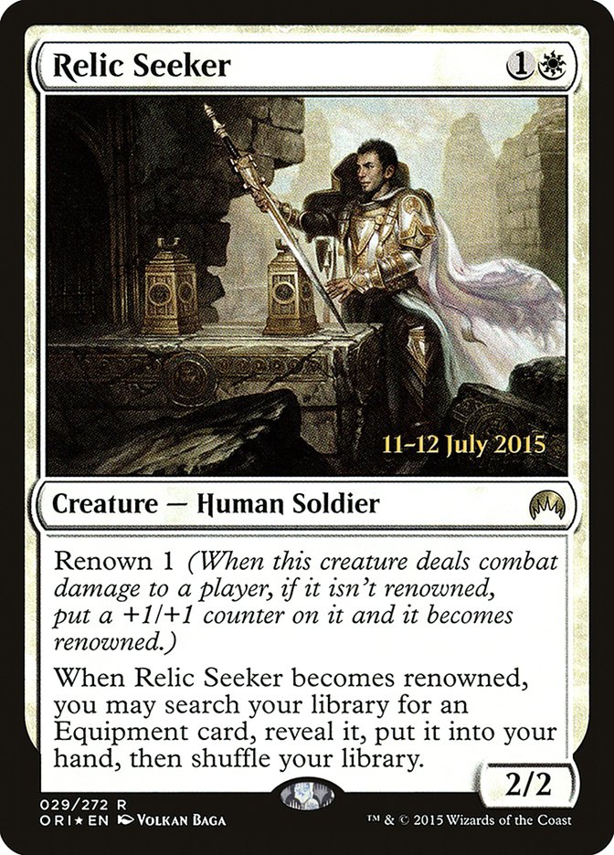 Relic Seeker [Magic Origins Prerelease Promos] | Clutch Gaming