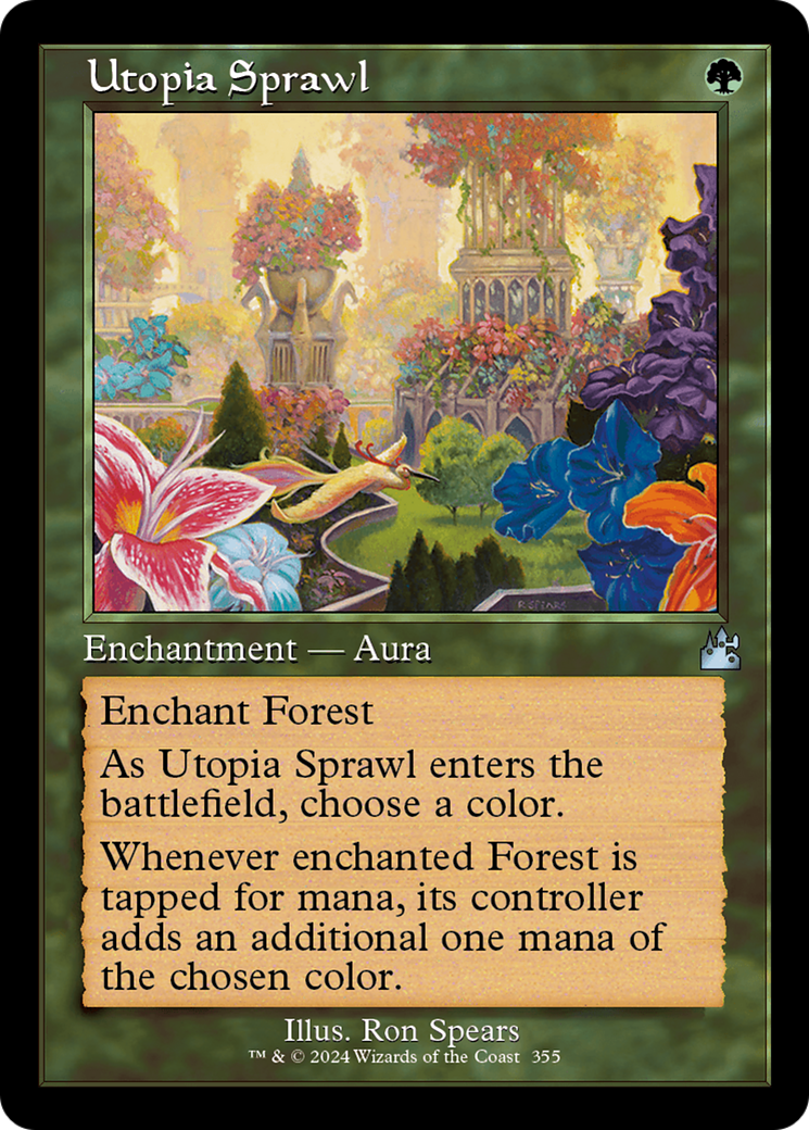 Utopia Sprawl (Retro Frame) [Ravnica Remastered] | Clutch Gaming