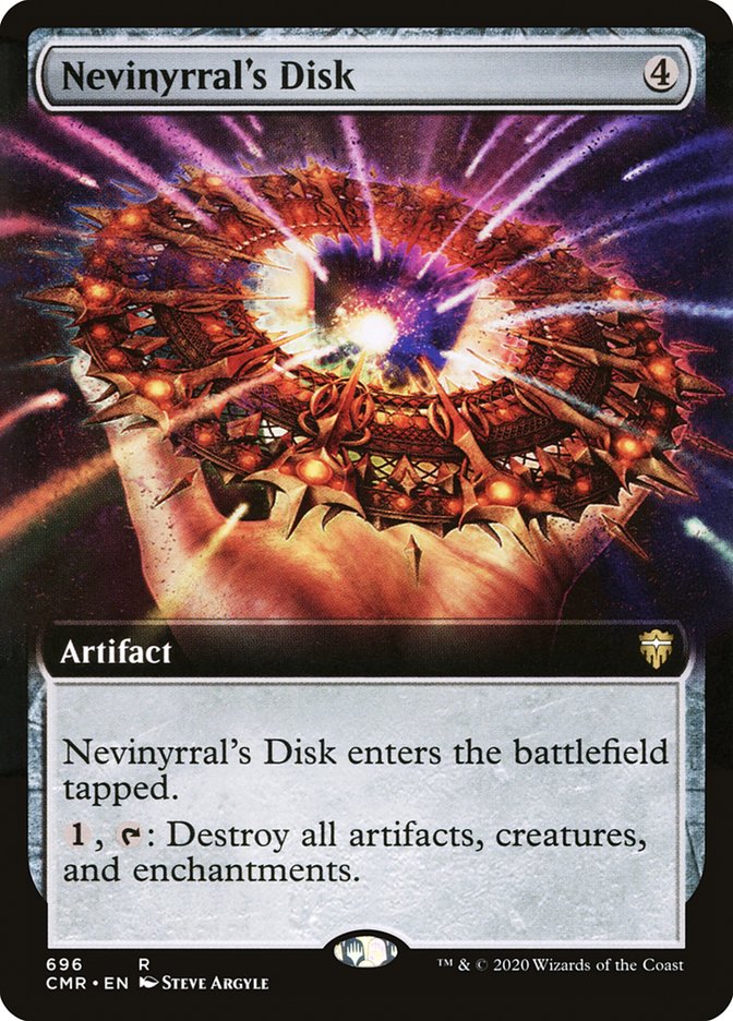 Nevinyrral's Disk (Extended Art) [Commander Legends] | Clutch Gaming