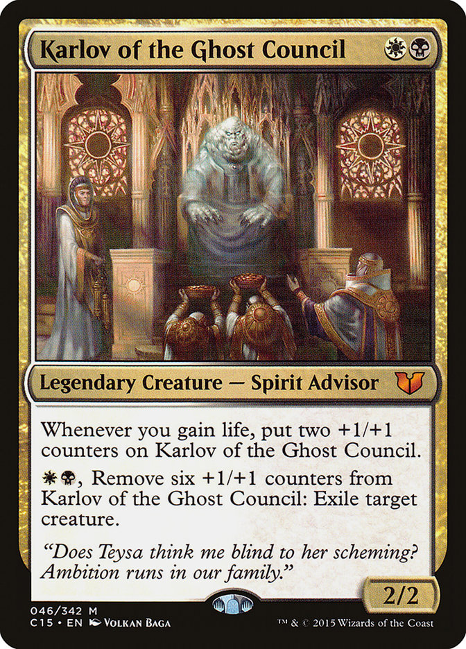 Karlov of the Ghost Council [Commander 2015] | Clutch Gaming