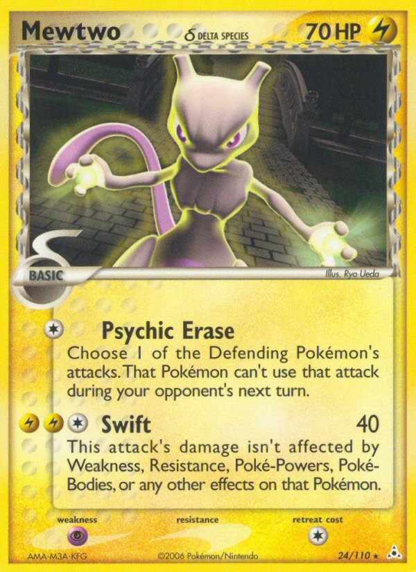 Mewtwo (24/110) (Delta Species) [EX: Holon Phantoms] | Clutch Gaming