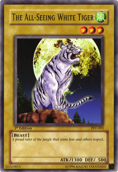 The All-Seeing White Tiger [PSV-093] Common | Clutch Gaming