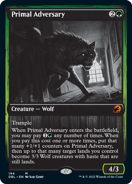 Primal Adversary [Innistrad: Double Feature] | Clutch Gaming