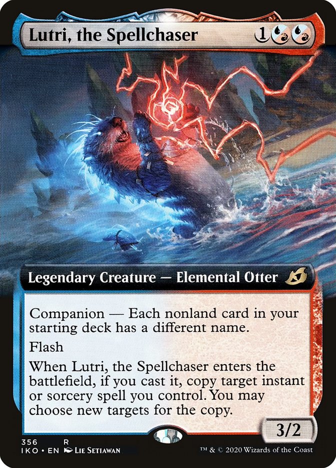 Lutri, the Spellchaser (Extended Art) [Ikoria: Lair of Behemoths] | Clutch Gaming