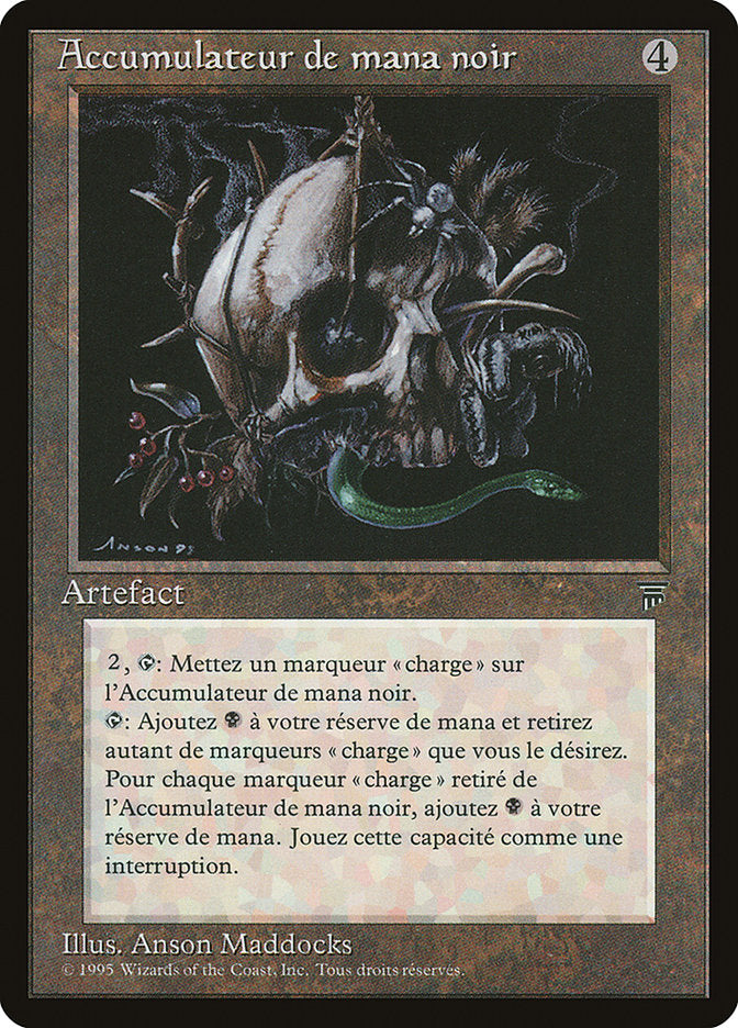 Black Mana Battery (French) - "Accumulateur de mana noir" [Renaissance] | Clutch Gaming